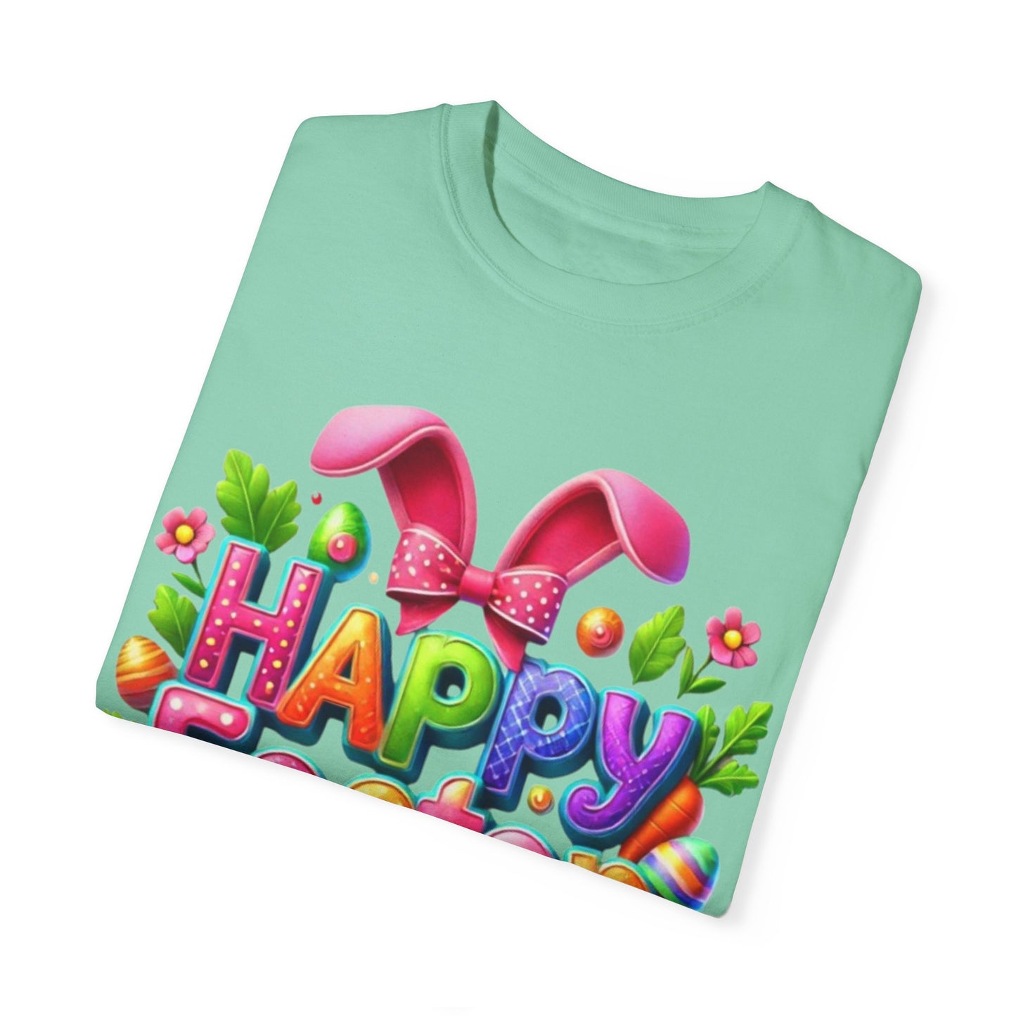 Happy Easter Unisex Garment-Dyed T-Shirt