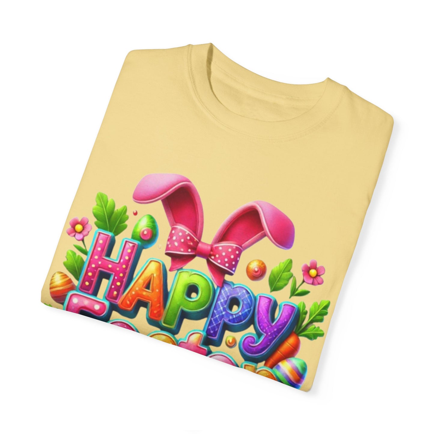 Happy Easter Unisex Garment-Dyed T-Shirt