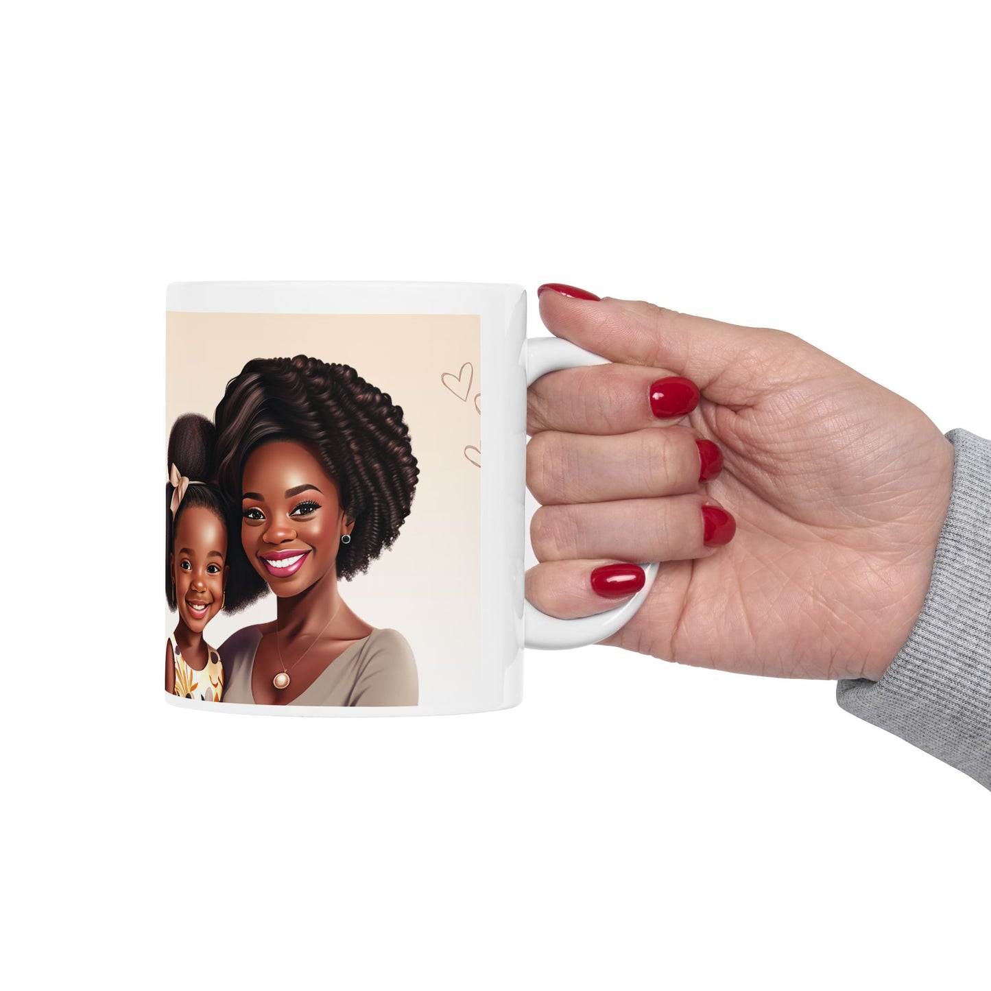 Best Mom Ever Ceramic Mug - Heartwarming Gift for Mother's Day