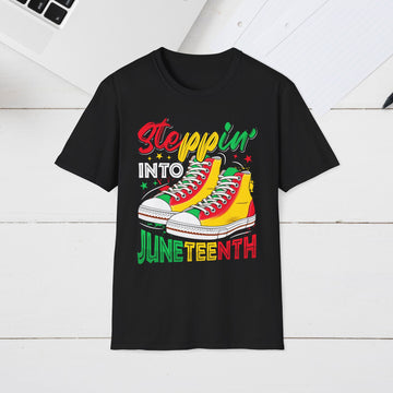 Juneteenth Celebration T-Shirt - Steppin' in Style