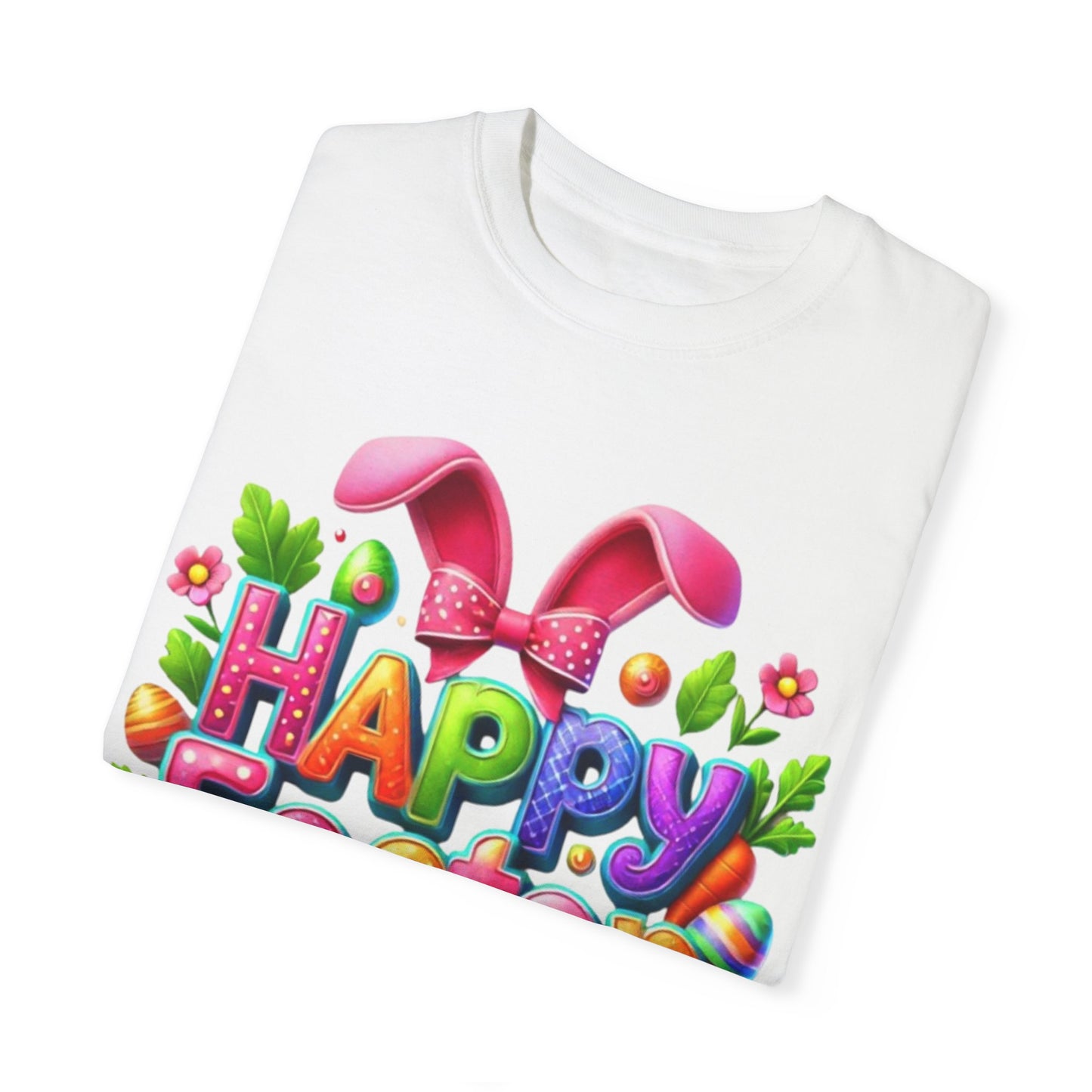 Happy Easter Unisex Garment-Dyed T-Shirt