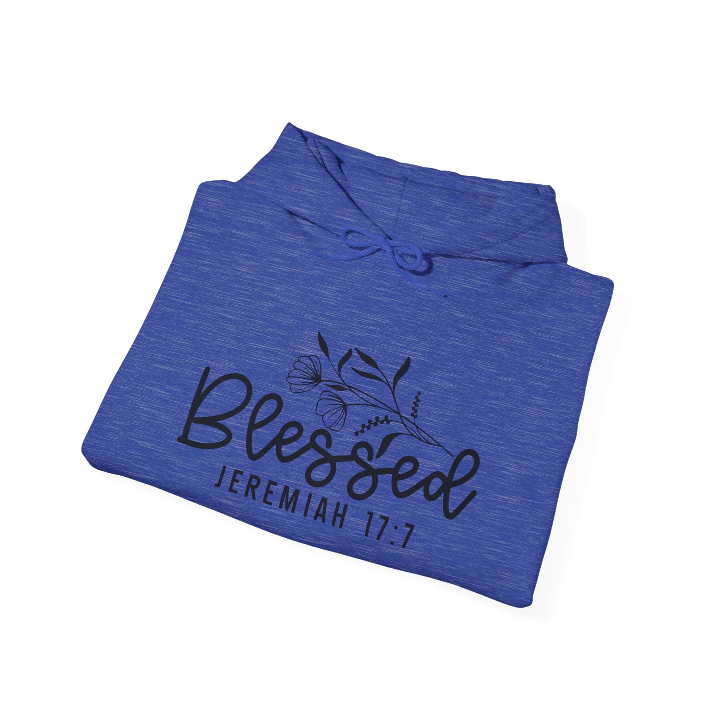 Blessed Jeremiah 17:7 Unisex Heavy Blend Hoodie
