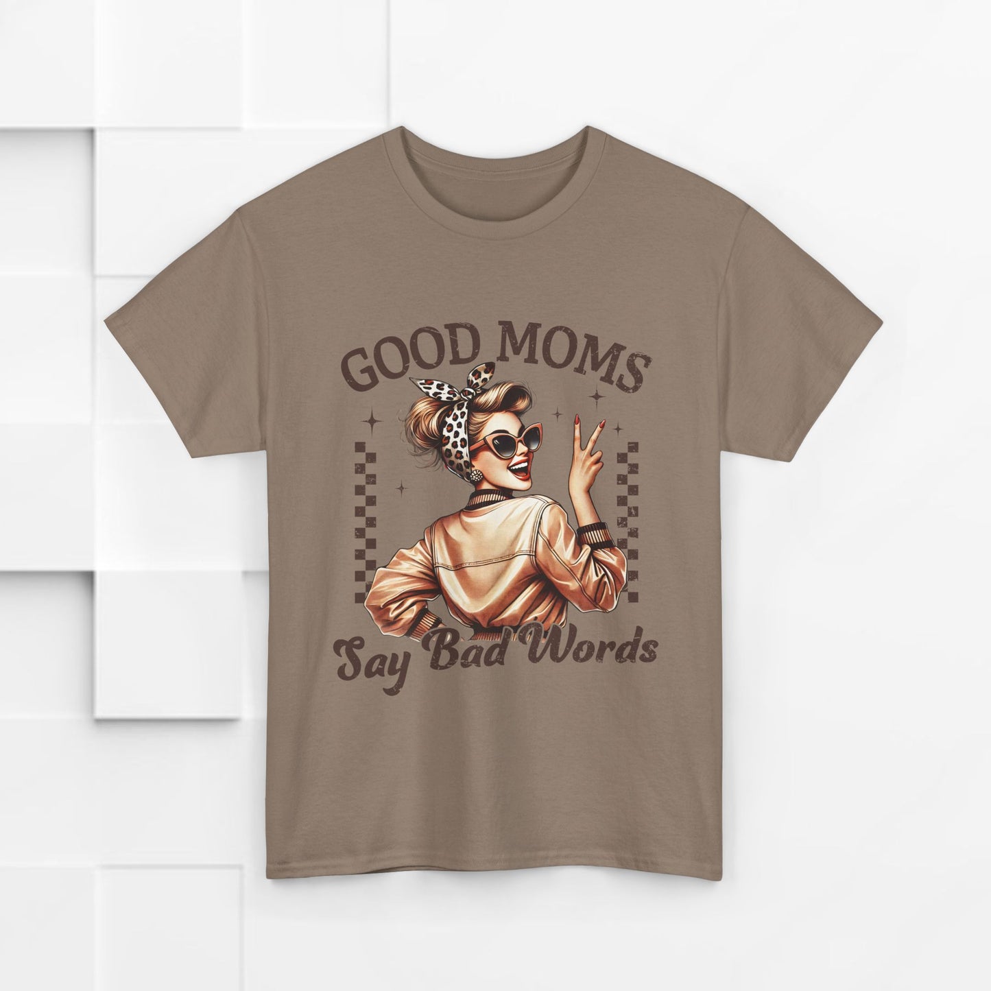 Good Moms Say Bad Words Unisex Heavy Cotton Tee | Funny Mom Shirt