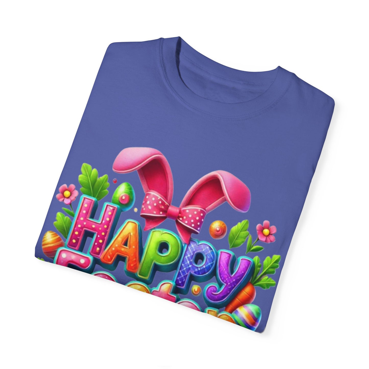 Happy Easter Unisex Garment-Dyed T-Shirt