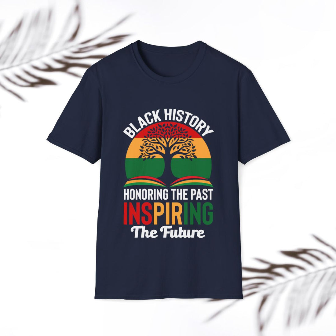 Black History Honoring the Past Inspiring the Future Urban Graphic Tee, Unisex T-Shirt - GULLYDESIGN