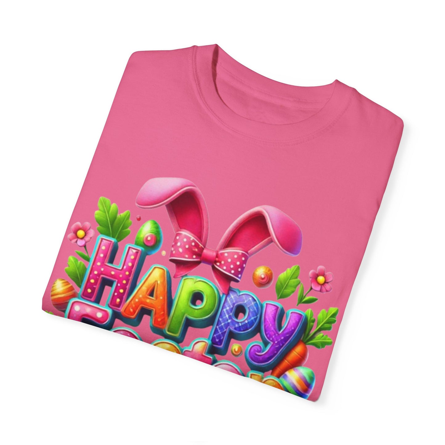Happy Easter Unisex Garment-Dyed T-Shirt