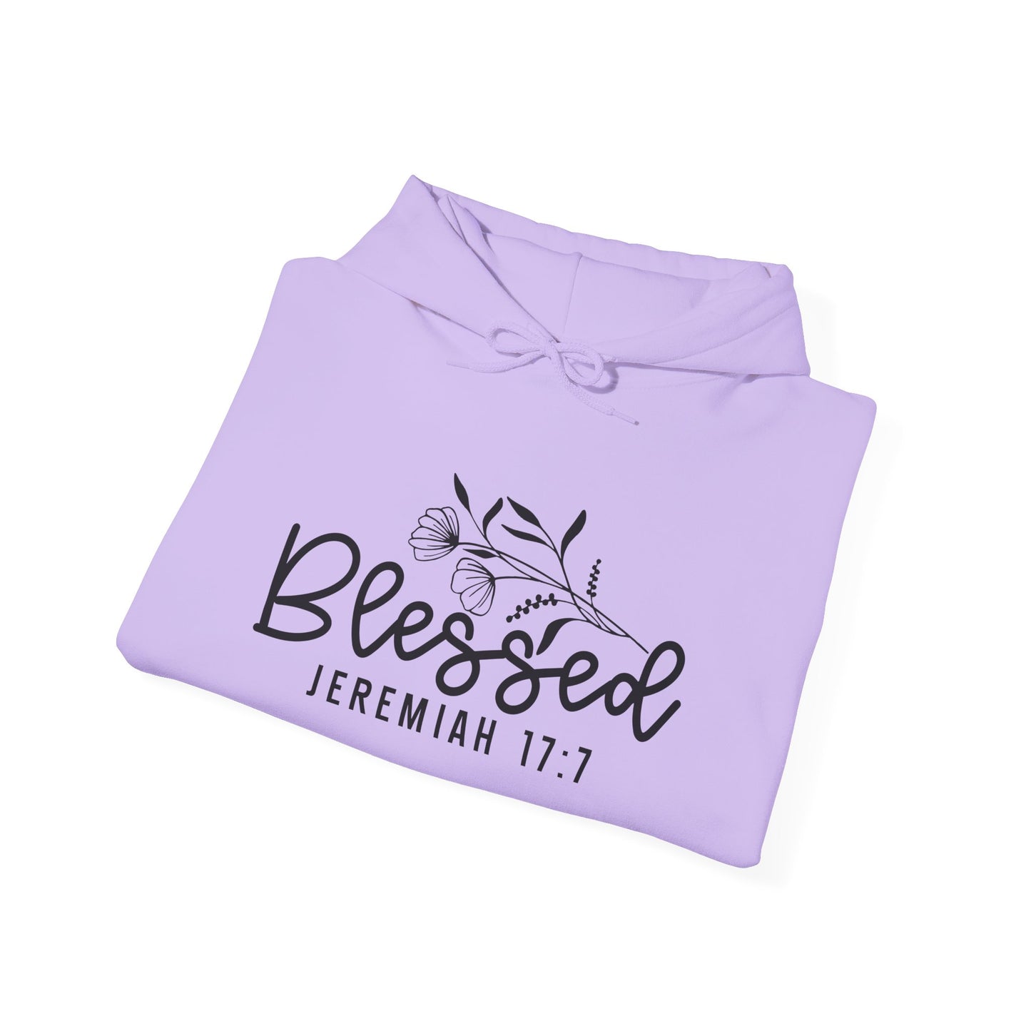 Blessed Jeremiah 17:7 Unisex Heavy Blend Hoodie