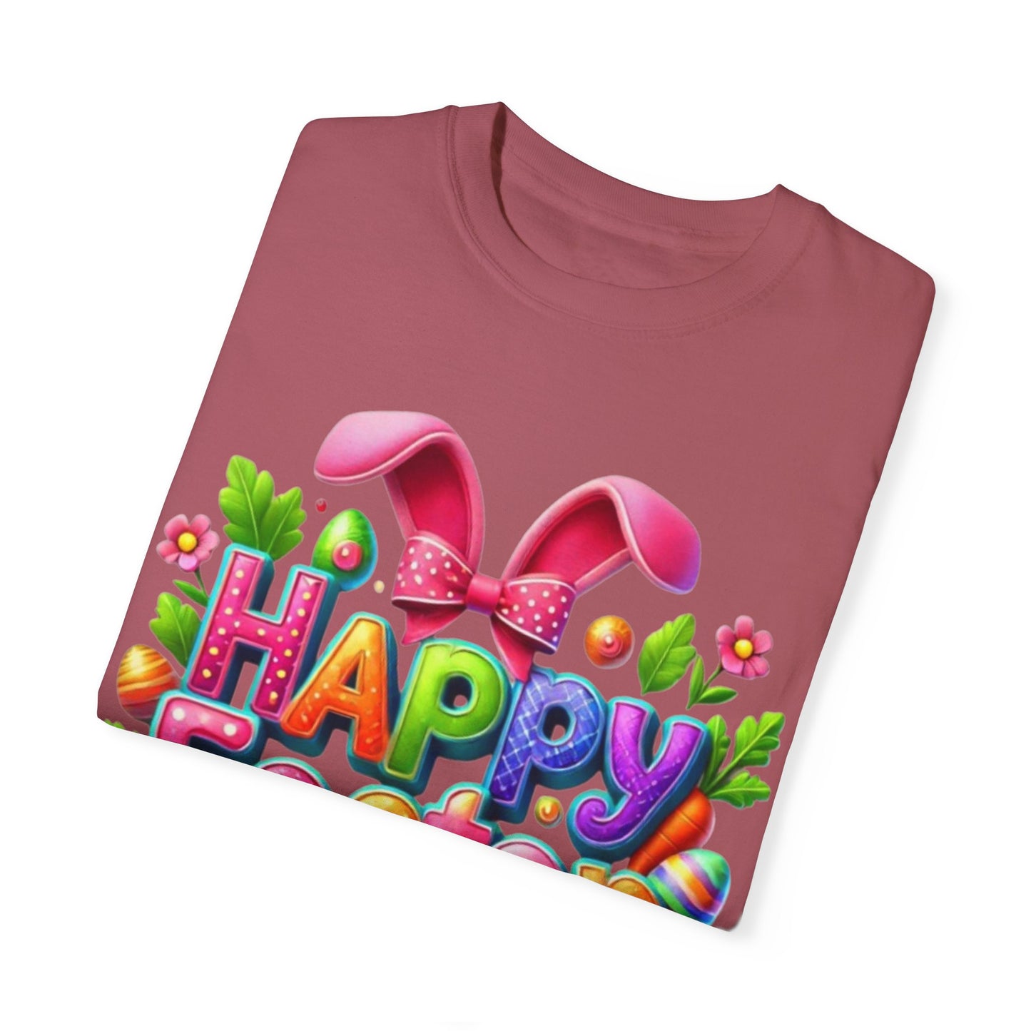 Happy Easter Unisex Garment-Dyed T-Shirt