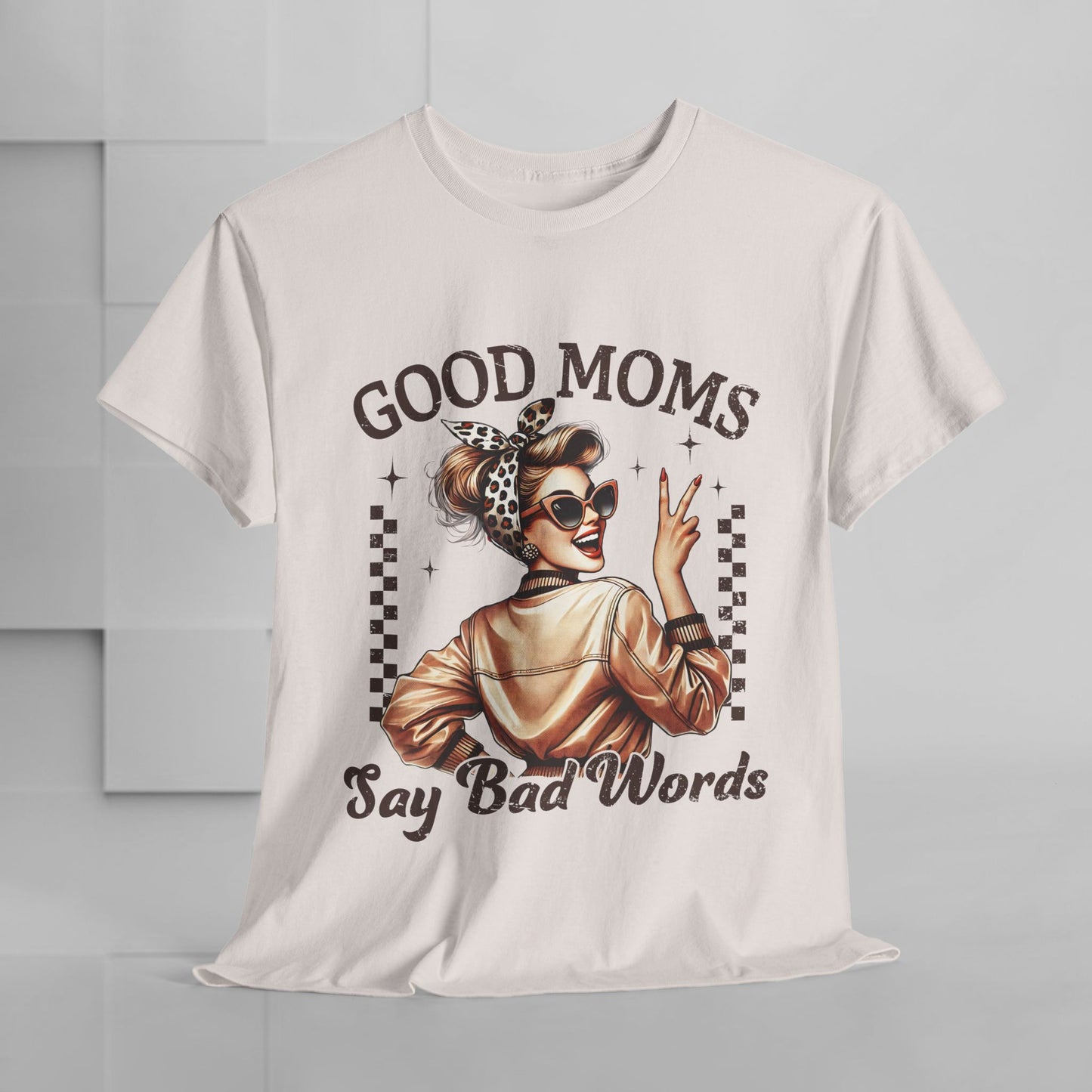 Good Moms Say Bad Words Unisex Heavy Cotton Tee | Funny Mom Shirt