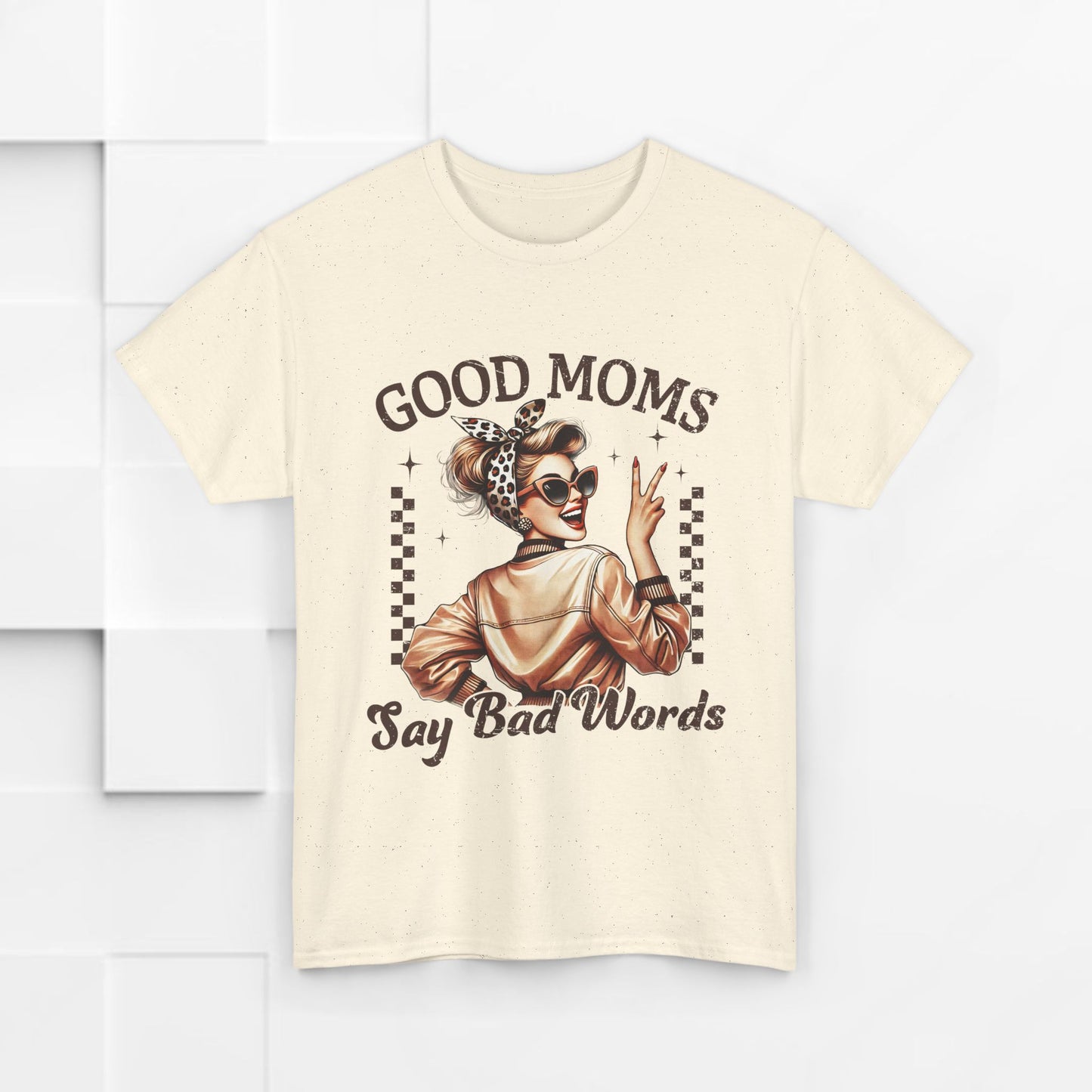 Good Moms Say Bad Words Unisex Heavy Cotton Tee | Funny Mom Shirt