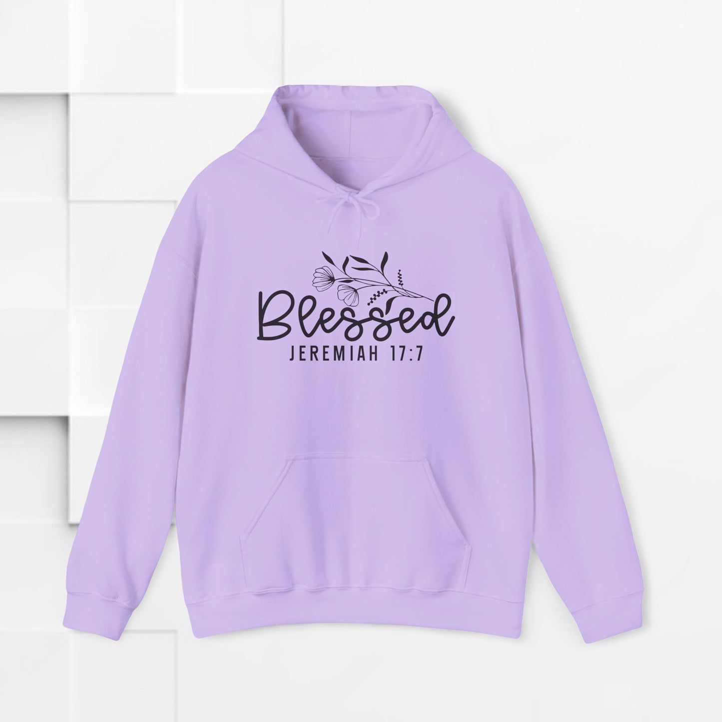 Blessed Jeremiah 17:7 Unisex Heavy Blend Hoodie