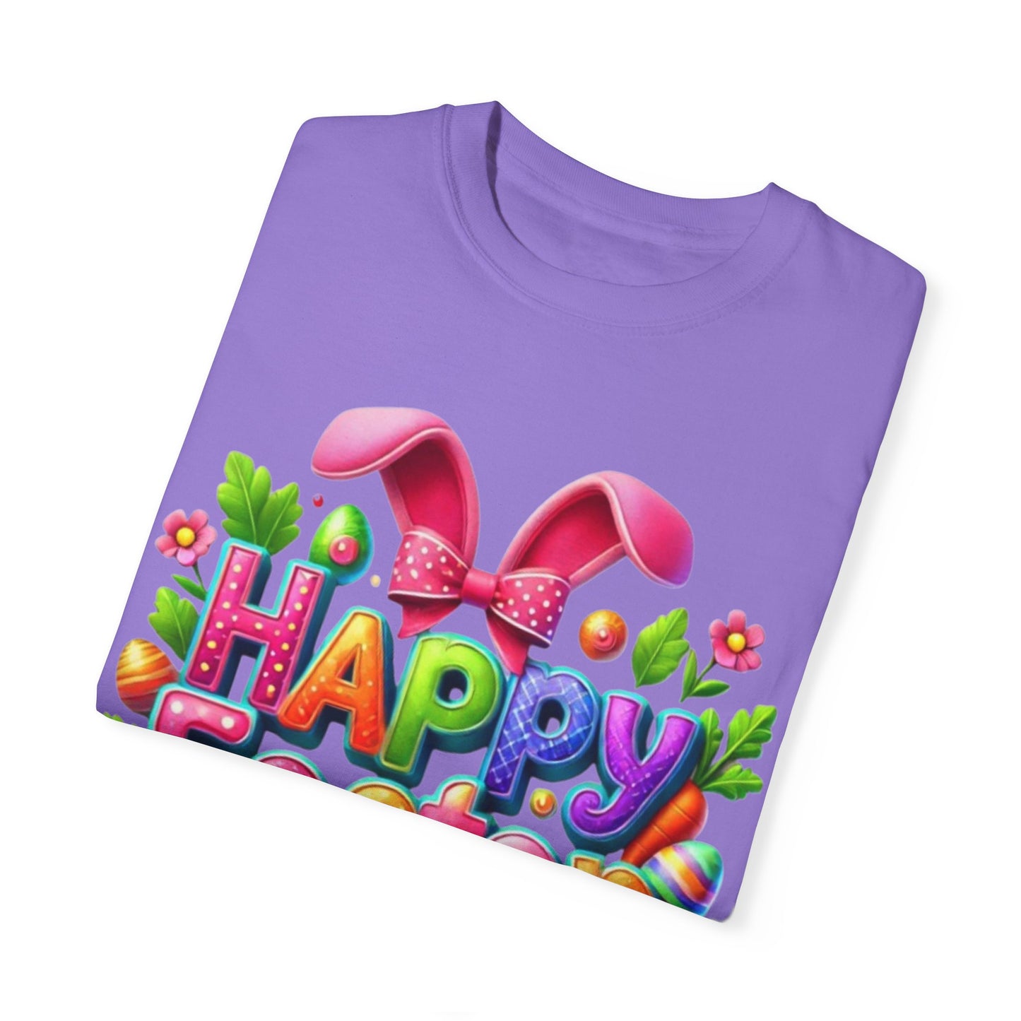 Happy Easter Unisex Garment-Dyed T-Shirt