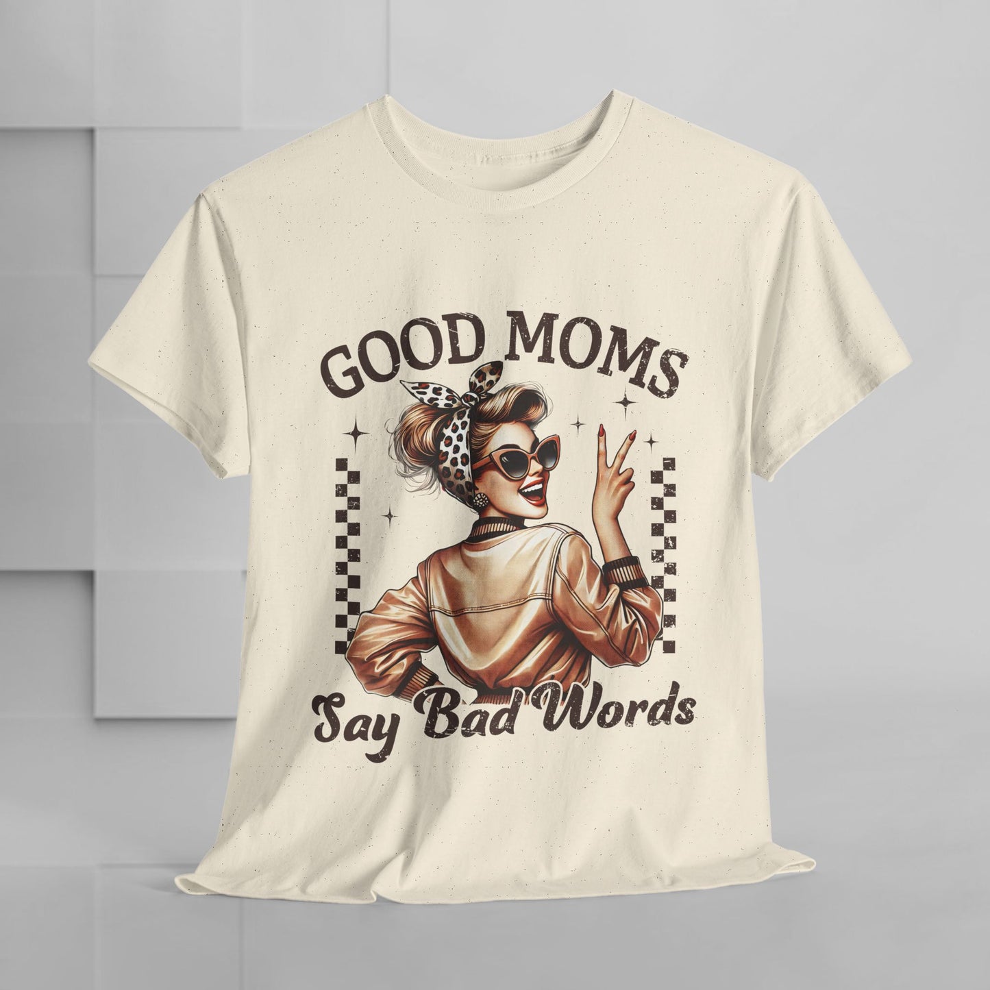 Good Moms Say Bad Words Unisex Heavy Cotton Tee | Funny Mom Shirt