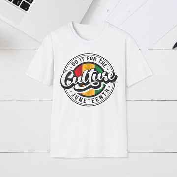 Juneteenth Culture Unisex Softstyle T-Shirt - Celebrate Freedom