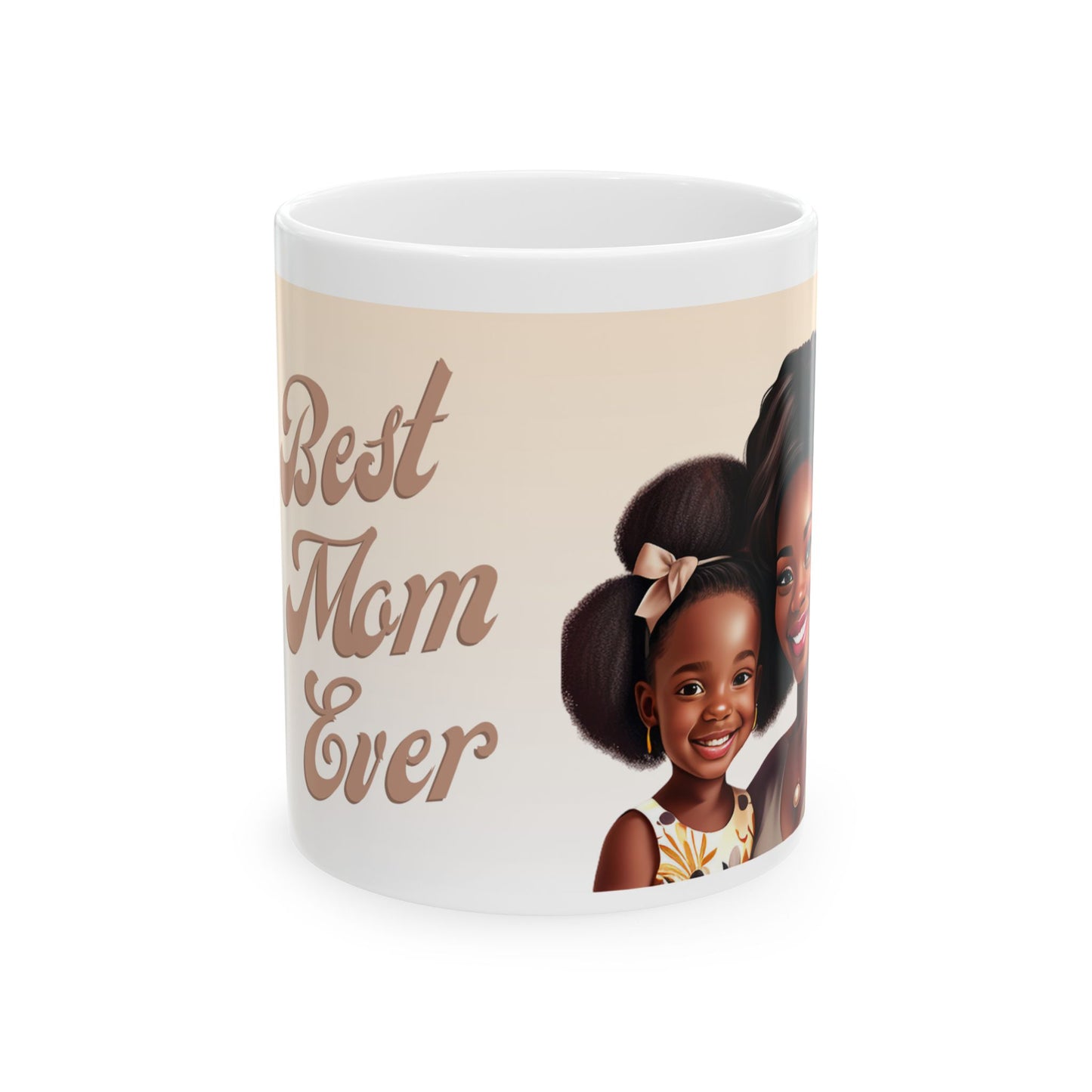 Best Mom Ever Ceramic Mug - Heartwarming Gift for Mother's Day
