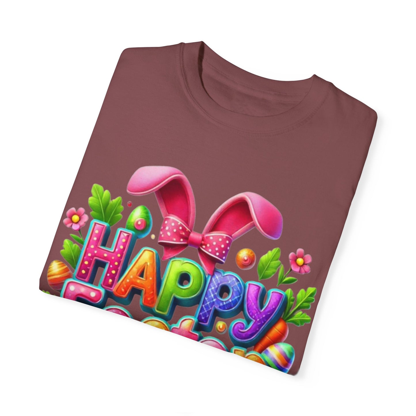 Happy Easter Unisex Garment-Dyed T-Shirt