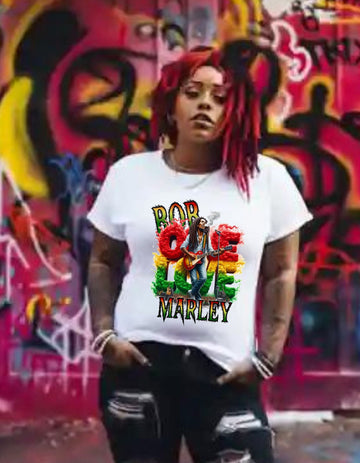 BOB MARLEY Tee - GULLYDESIGN