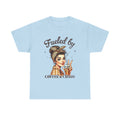Fueled by Coffee & Chaos Unisex Tee - Fun Graphic Shirt for Coffee Lovers - GULLYDESIGN