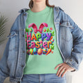Happy Easter Unisex Heavy Cotton Tee - Fun & Festive Spring Shirt - GULLYDESIGN