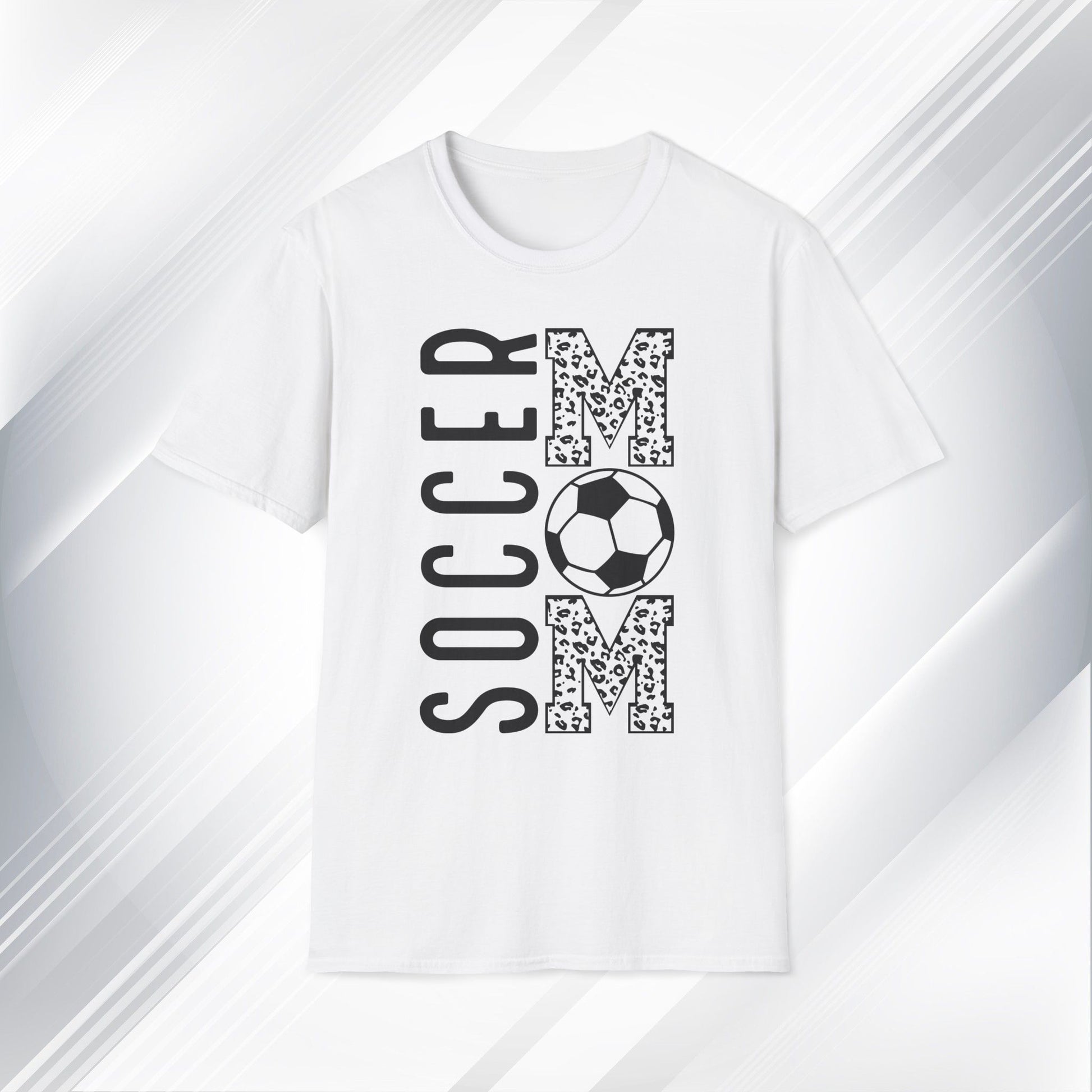 Soccer Mom Unisex Softstyle T-Shirt - Perfect Gift for Sporty Moms - GULLYDESIGN