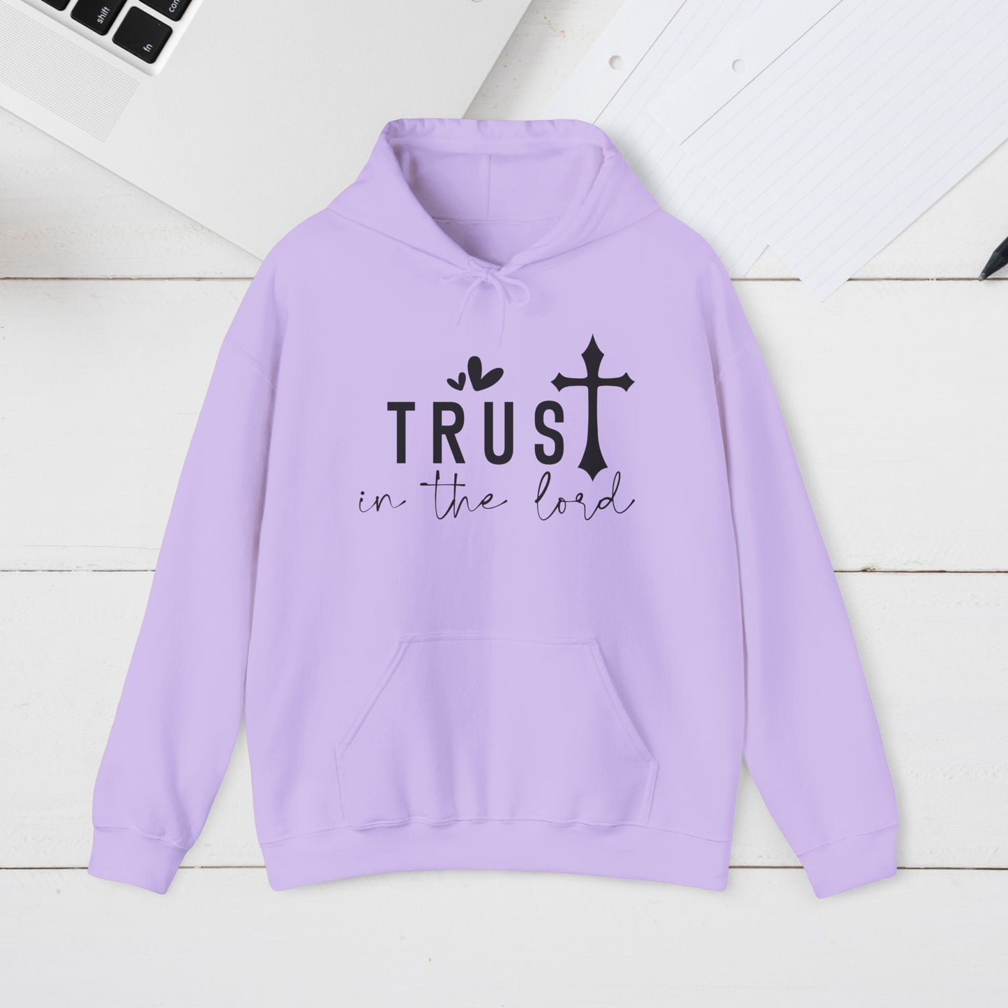 Trust in the Lord Hoodie - Unisex Heavy Blend Sweatshirt