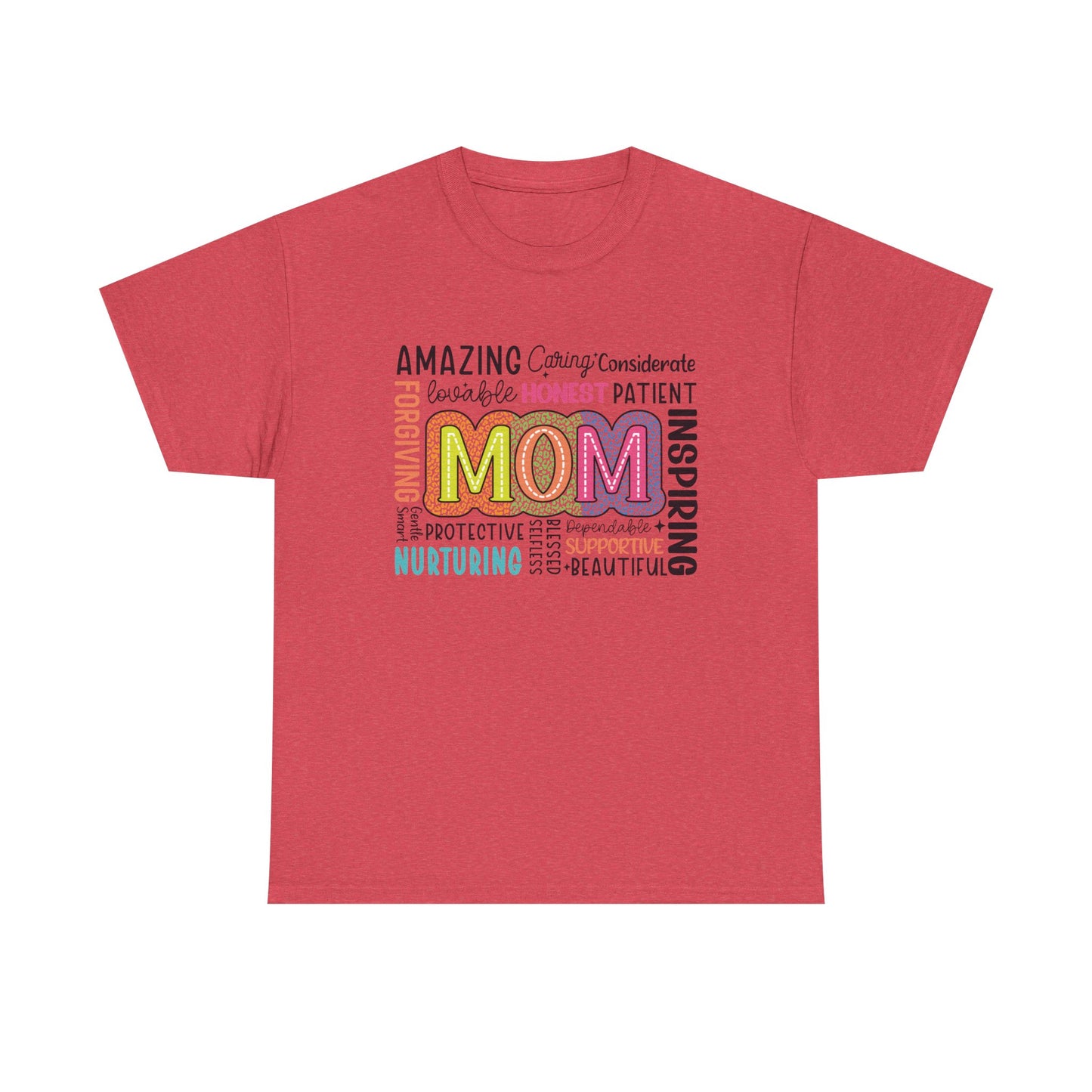 Inspiring Mom Tribute Unisex Heavy Cotton Tee