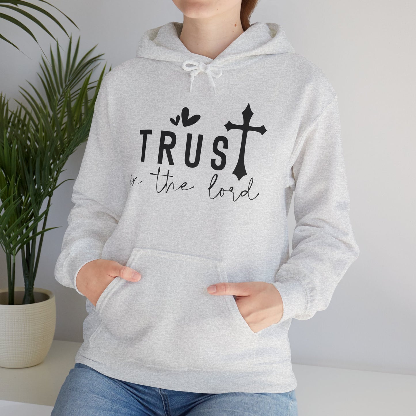 Trust in the Lord Hoodie - Unisex Heavy Blend Sweatshirt