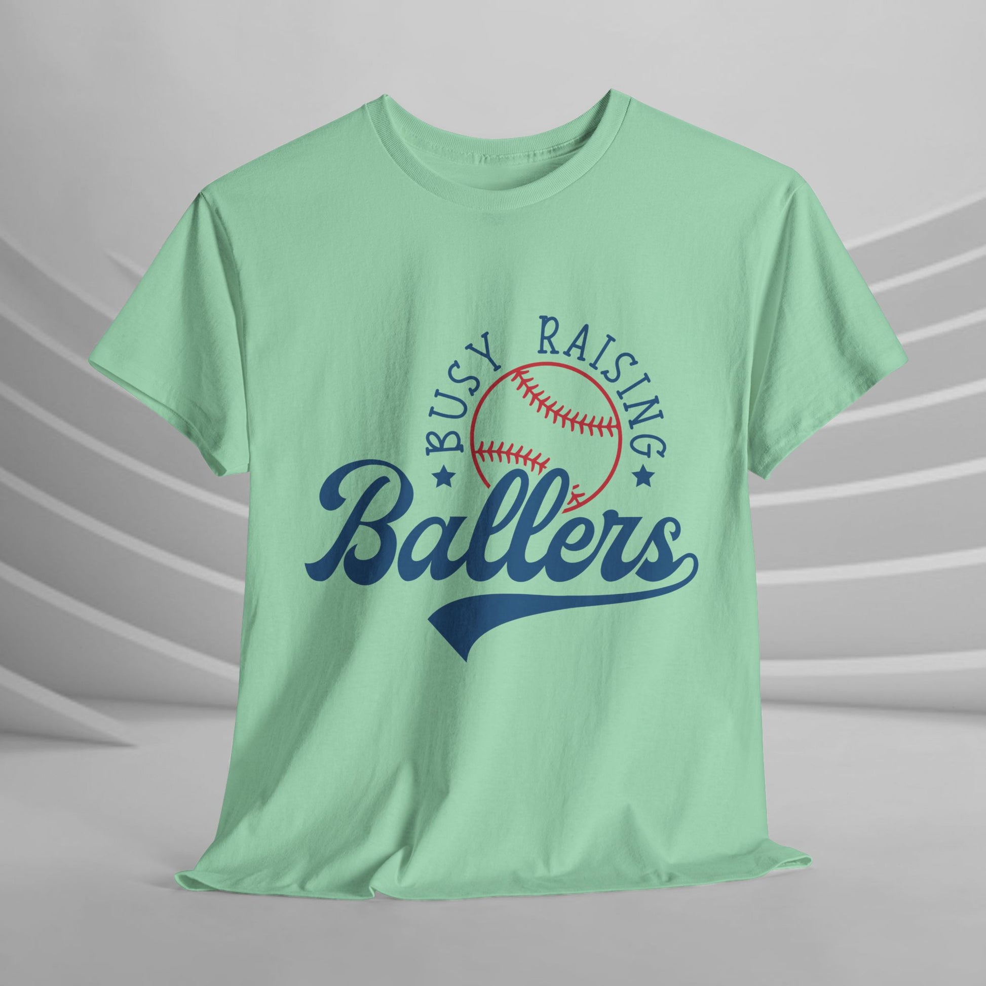 Busy Raising Ballers Unisex Heavy Cotton Tee - GULLYDESIGN