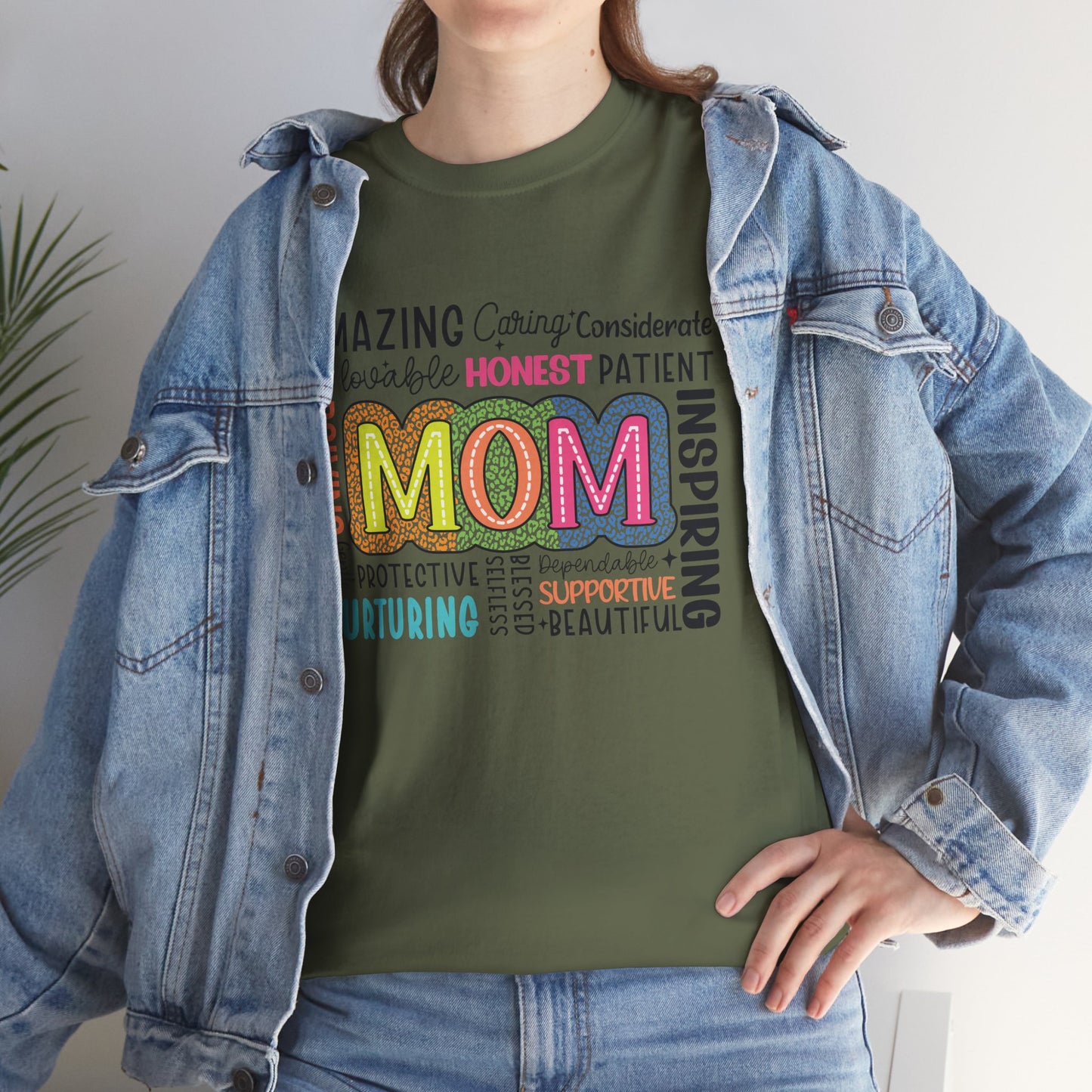 Inspiring Mom Tribute Unisex Heavy Cotton Tee