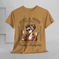 Just a Mom Unisex Heavy Cotton Tee - Funny Mom Shirt for Mother's Day - GULLYDESIGN