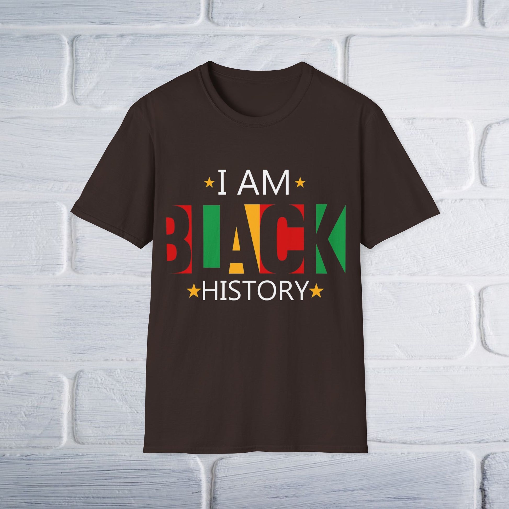 Black History Unisex T-Shirt - I Am BLACK History - GULLYDESIGN