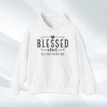 Blessed Mom Unisex Heavy Blend™ Hooded Sweatshirt - All Day Every Day - GULLYDESIGN