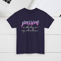 Passion is the Key Unisex Heavy Cotton Tee - Motivational T-Shirt for Inspiration and Abundance - GULLYDESIGN