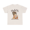 Fueled by Coffee & Chaos Unisex Tee - Fun Graphic Shirt for Coffee Lovers - GULLYDESIGN