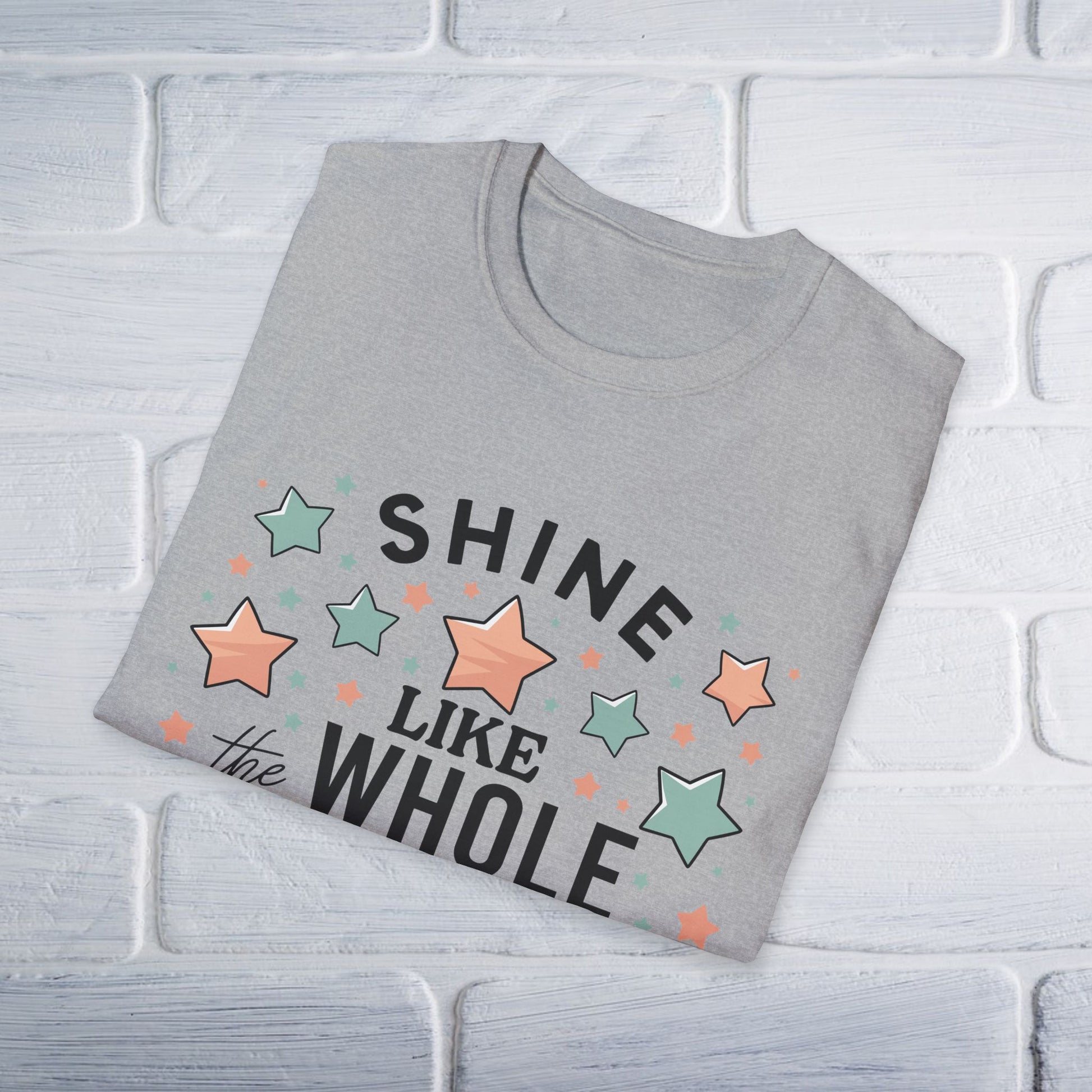 Shine Like The Universe T-Shirt - Unisex - GULLYDESIGN