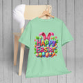 Happy Easter Unisex Heavy Cotton Tee - Fun & Festive Spring Shirt - GULLYDESIGN