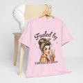 Fueled by Coffee & Chaos Unisex Tee - Fun Graphic Shirt for Coffee Lovers - GULLYDESIGN