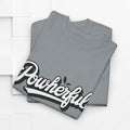 Unisex Heavy Cotton Tee - 'Powerful' Graphic Tee for Empowerment and Self-Expression - GULLYDESIGN