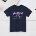 Passion is the Key Unisex Heavy Cotton Tee - Motivational T-Shirt for Inspiration and Abundance - GULLYDESIGN