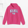 Floral Mama Hoodie - Comfortable Unisex Heavy Blend Sweatshirt for Moms - GULLYDESIGN