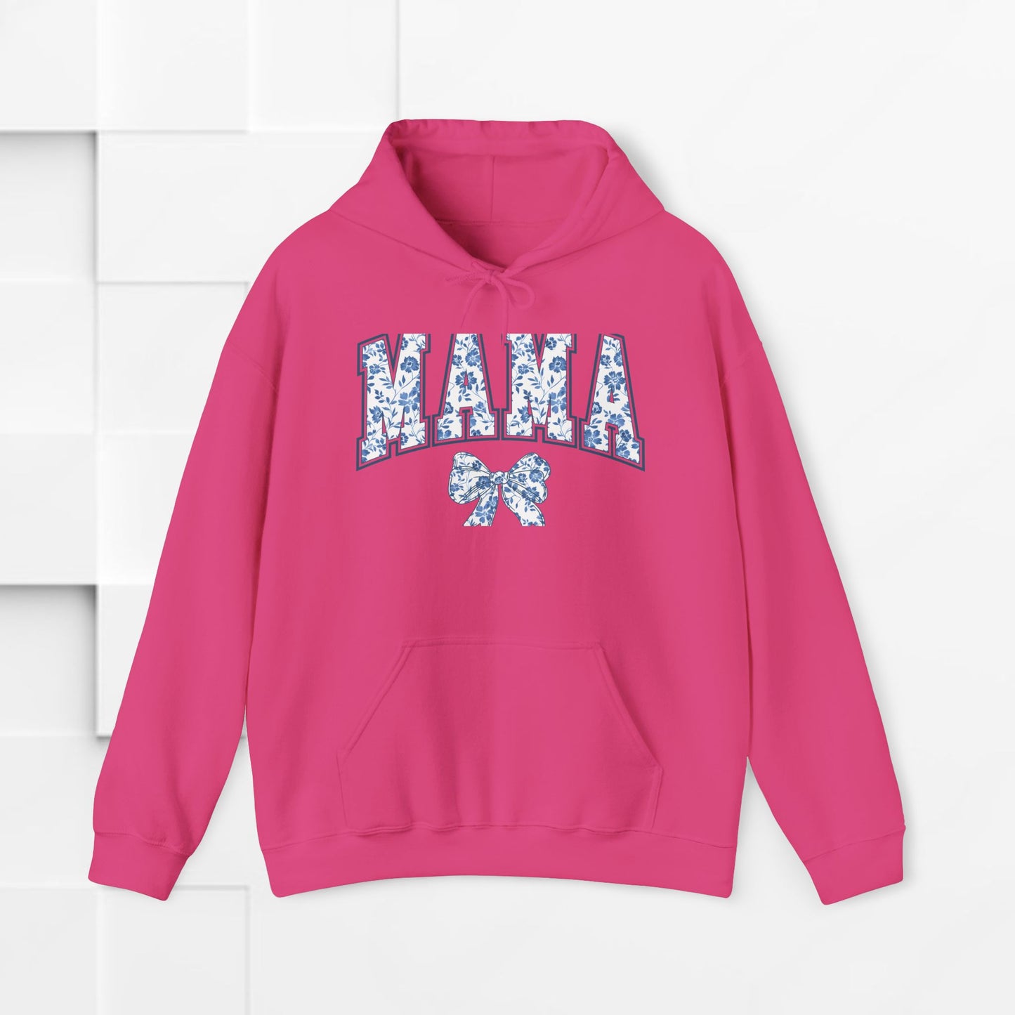 Floral Mama Hoodie - Comfortable Unisex Heavy Blend Sweatshirt for Moms