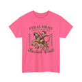 Feral Moms Social Club Tee - Unisex Heavy Cotton T-Shirt for Fun & Rebellious Moms - GULLYDESIGN