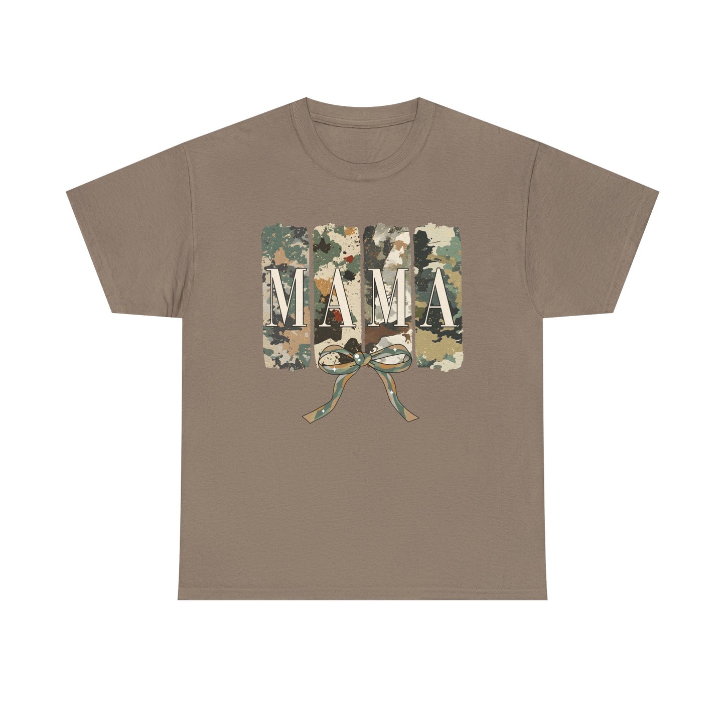Camo Mama Unisex Heavy Cotton Tee - Perfect Gift for Moms