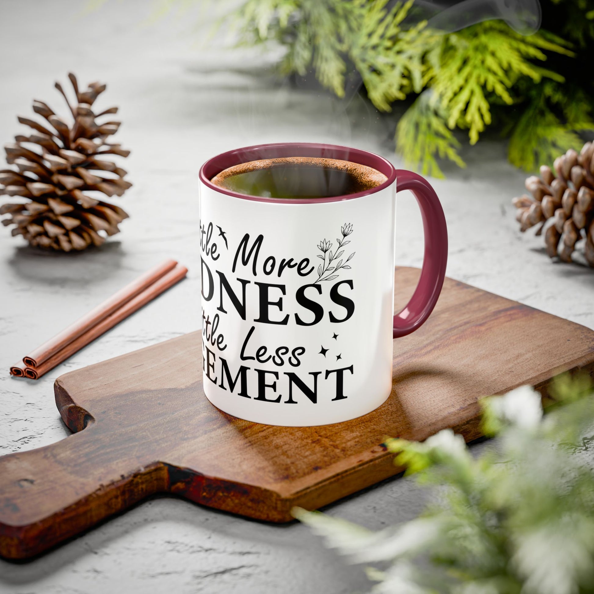 Inspirational Kindness Coffee Mug - 11oz & 15oz - GULLYDESIGN