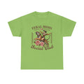 Feral Moms Social Club Tee - Unisex Heavy Cotton T-Shirt for Fun & Rebellious Moms - GULLYDESIGN