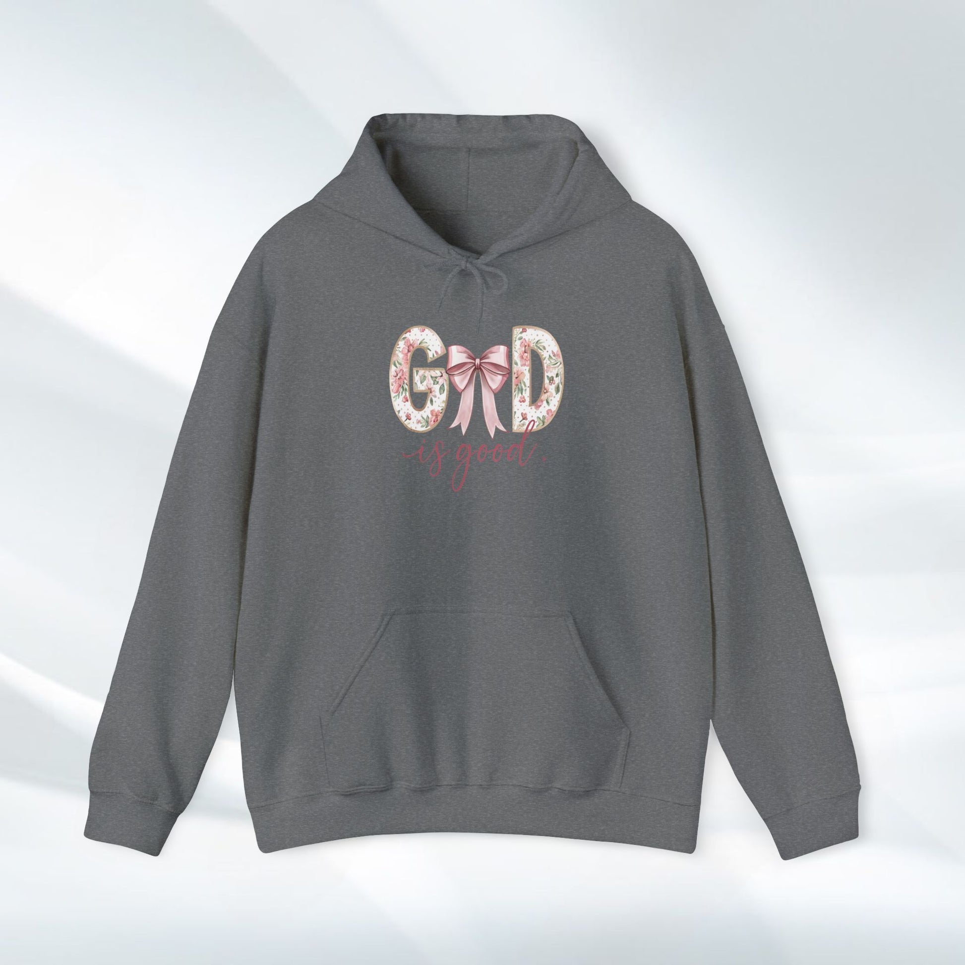 Inspirational God is Good Hoodie - Unisex Heavy Blend™ Sweatshirt - GULLYDESIGN