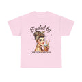 Fueled by Coffee & Chaos Unisex Tee - Fun Graphic Shirt for Coffee Lovers - GULLYDESIGN
