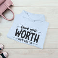Know Your Worth Inspirational Hoodie - GULLYDESIGN