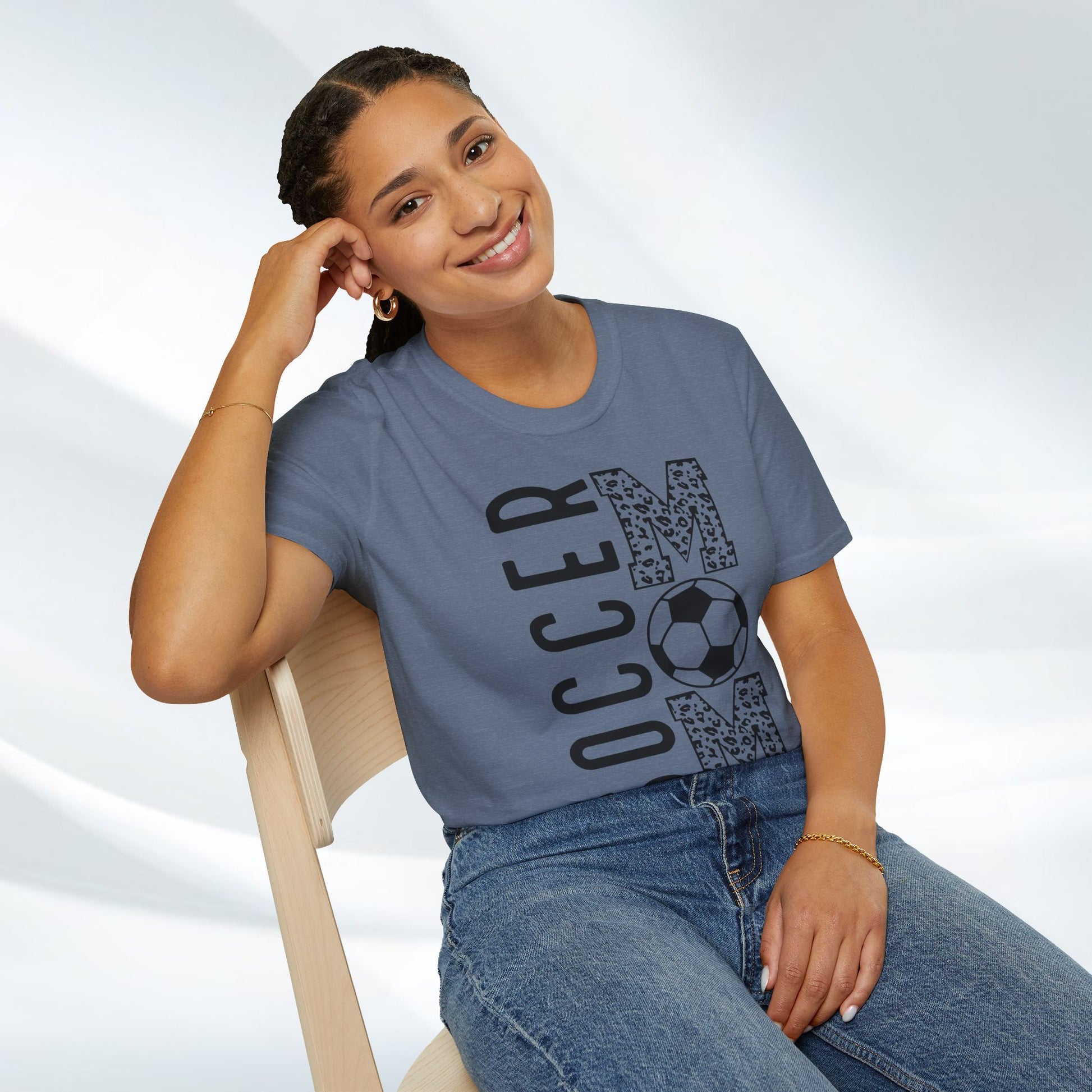 Soccer Mom Unisex Softstyle T-Shirt - Perfect Gift for Sporty Moms - GULLYDESIGN