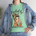 Fueled by Coffee & Chaos Unisex Heavy Cotton Tee - GULLYDESIGN
